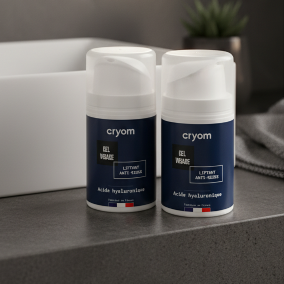Gel visage liftant et anti-rides à l'acide hyaluronique - Lot de 2