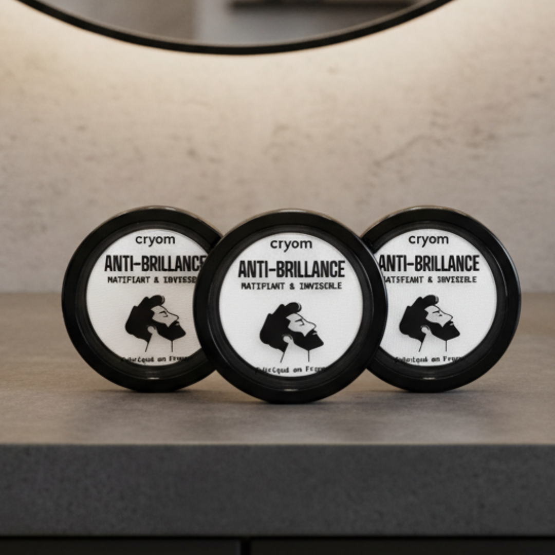 Correcteur visage anti-brillance - Lot de 3