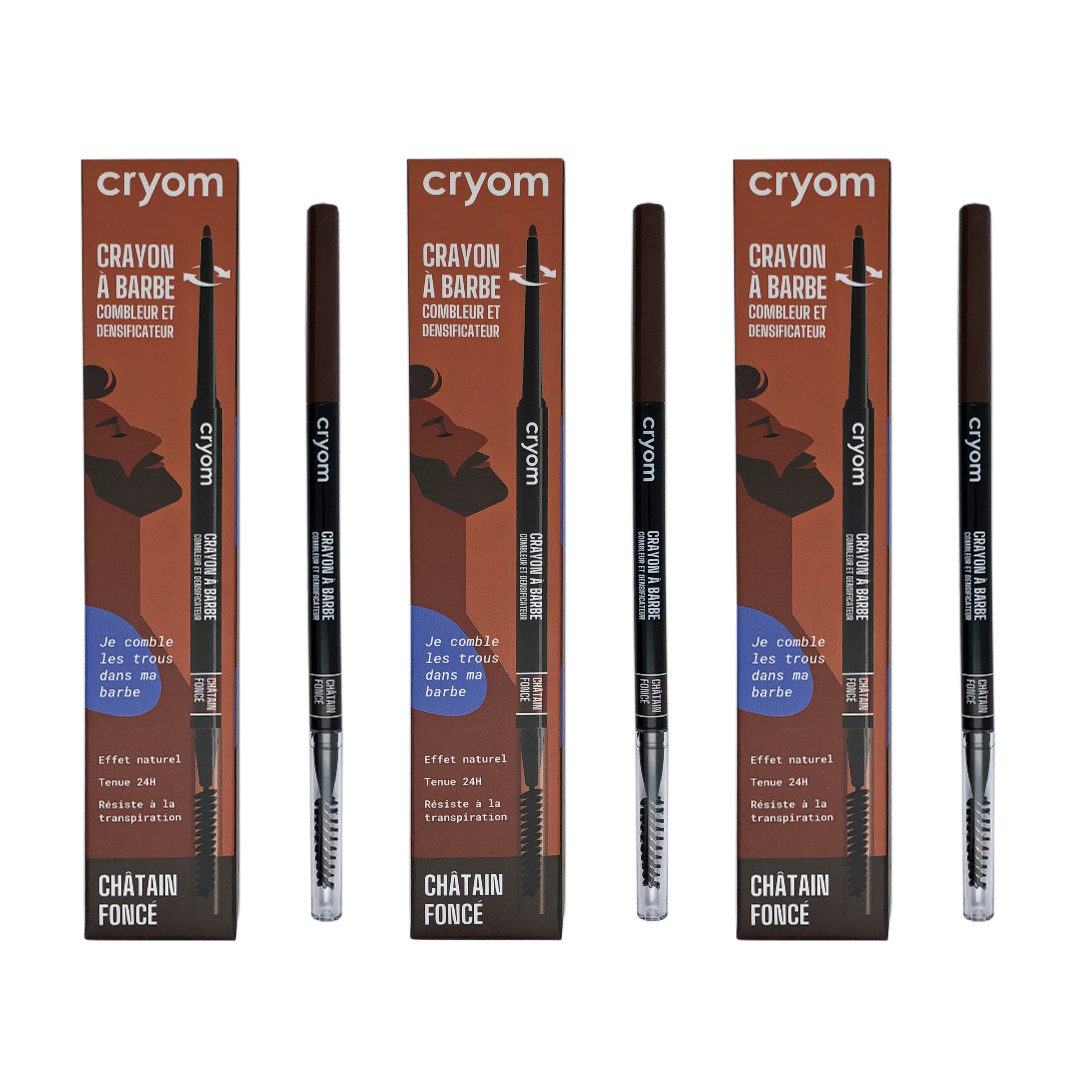 Crayon à barbe - Lot de 3
