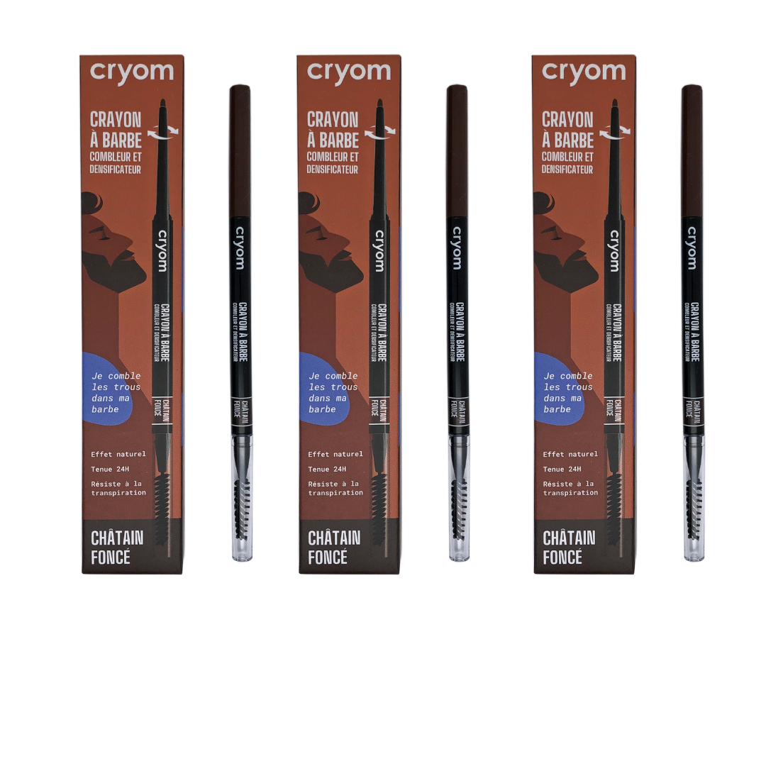 Crayon à barbe - Lot de 3