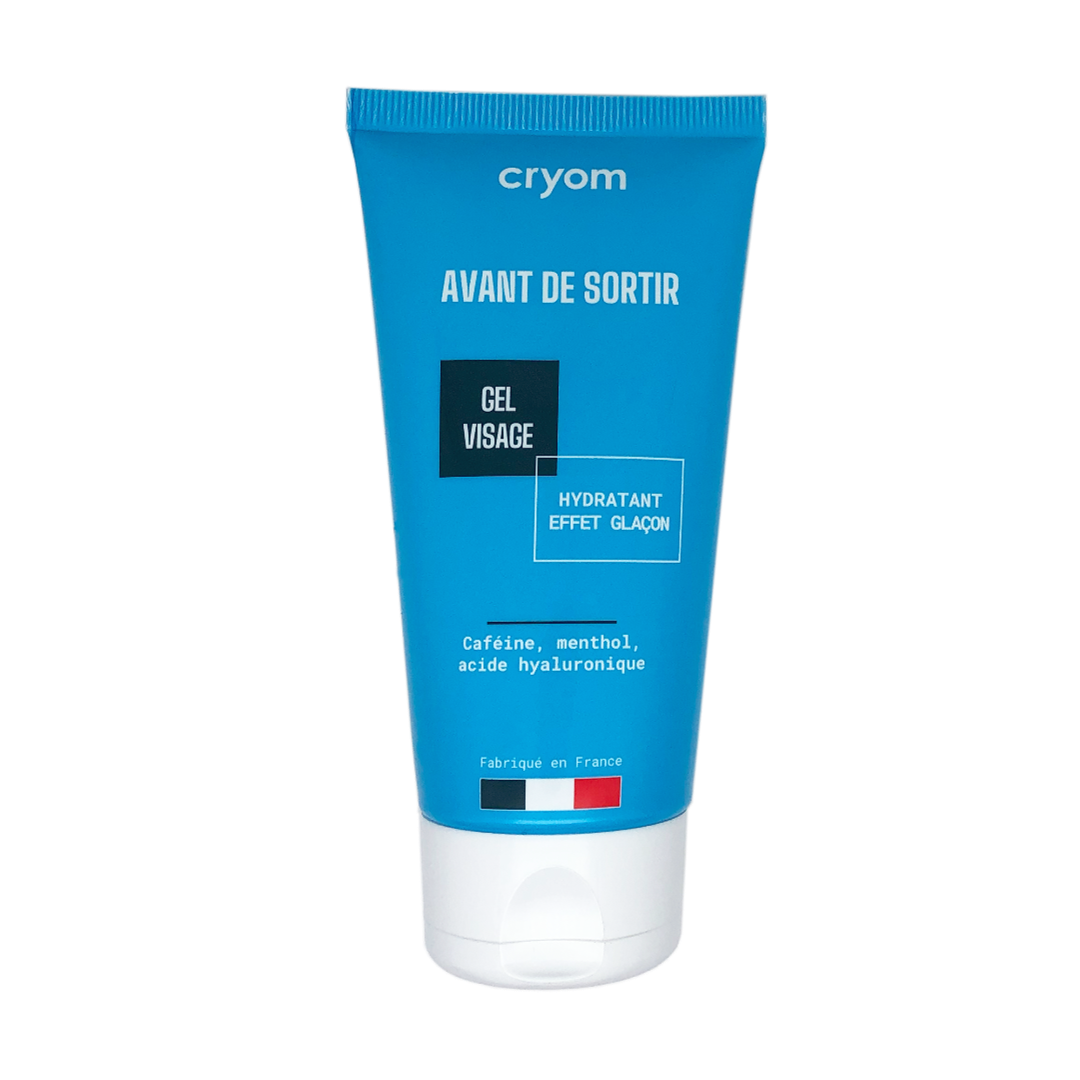 Gel visage hydratant cryo-actif AVANT DE SORTIR