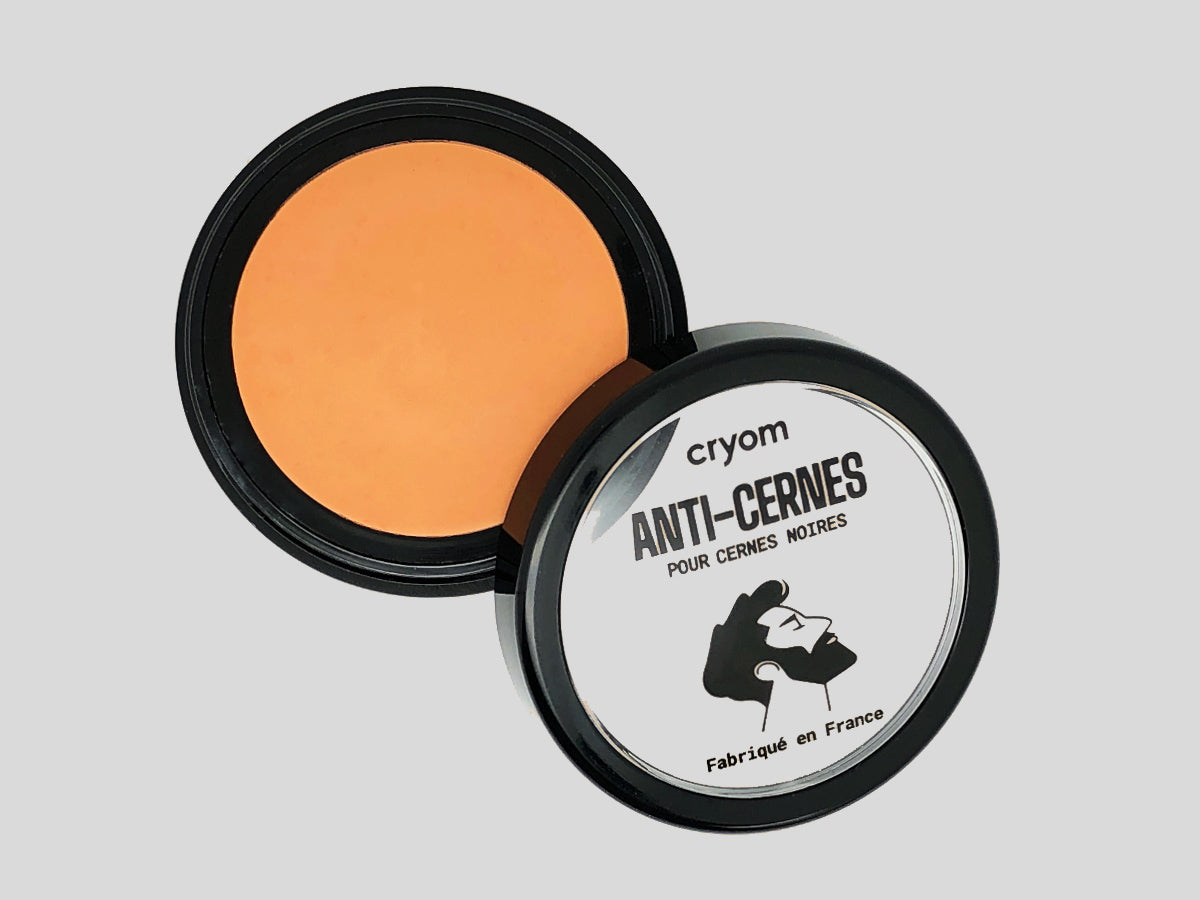 Kit anti-cernes pour cernes noirs : Correcteur + Applicateur Mousse