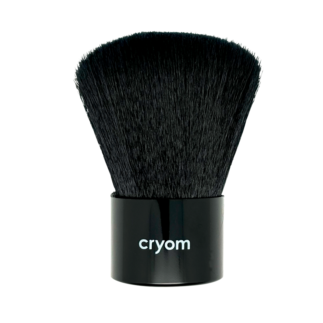 Applicateur KABUKI (noir) pour correcteurs poudres compactes