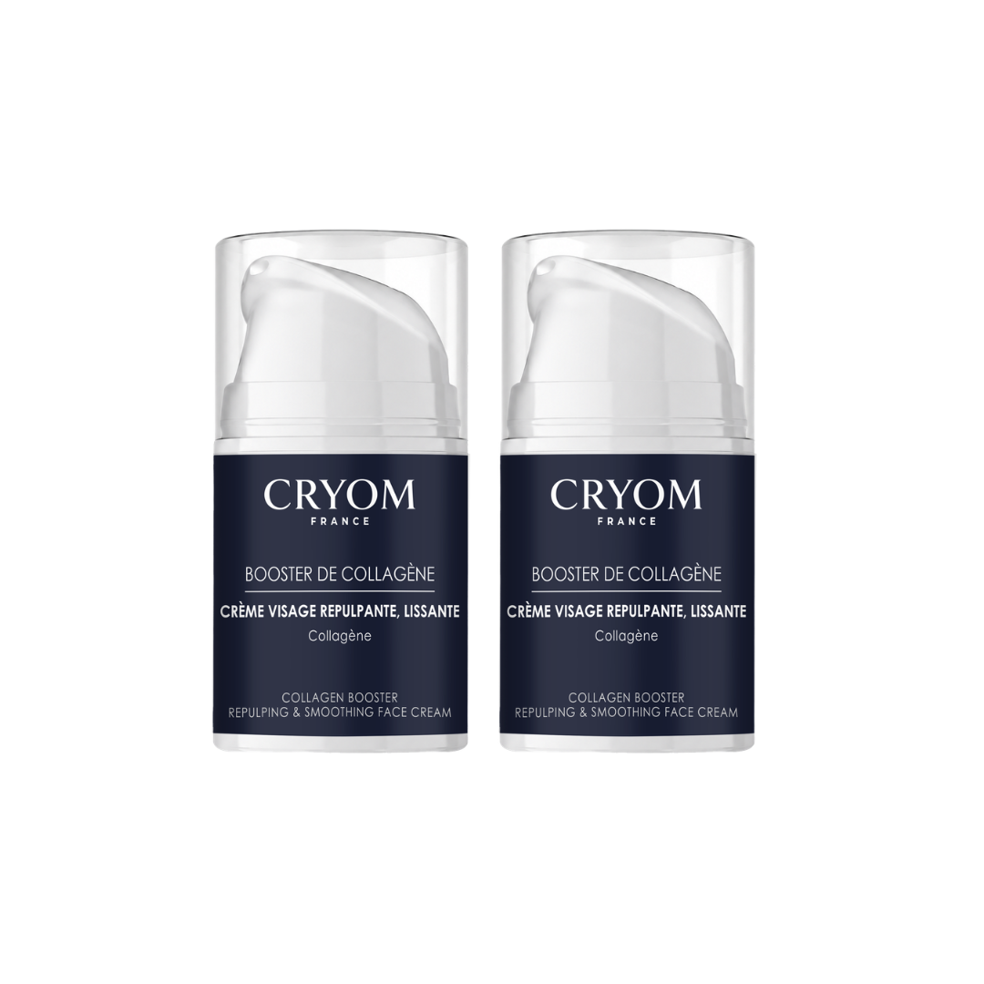 Crème visage BOOSTER de collagène - Lot de 2