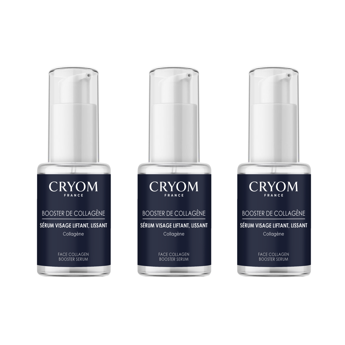 Sérum visage BOOSTER de collagène - Lot de 3
