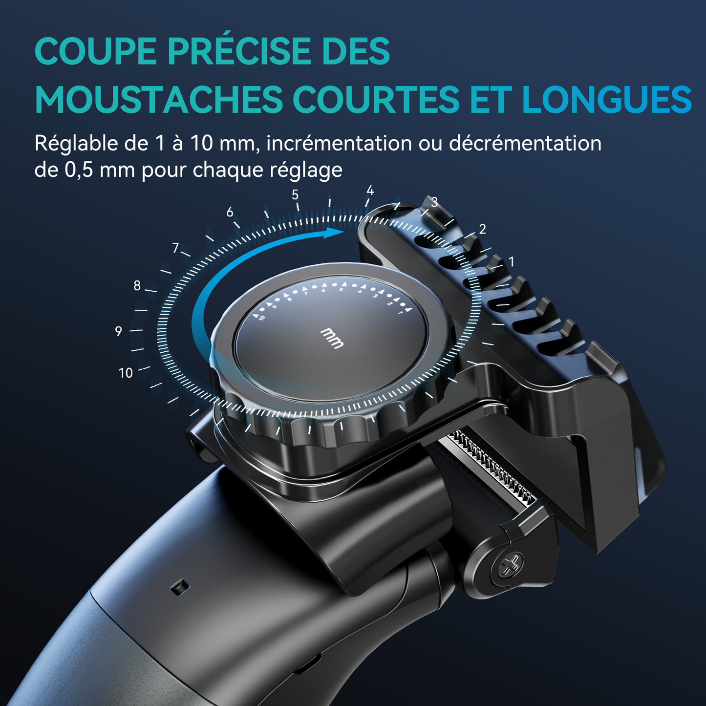 Tondeuse électrique corps, barbe et parties intimes pour Hommes - Sélection CRYOM-KENSEN