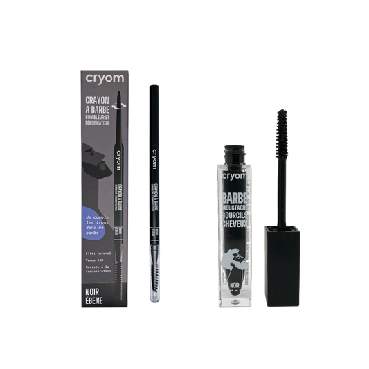 Routine Barbe : crayon + correcteur - cryom