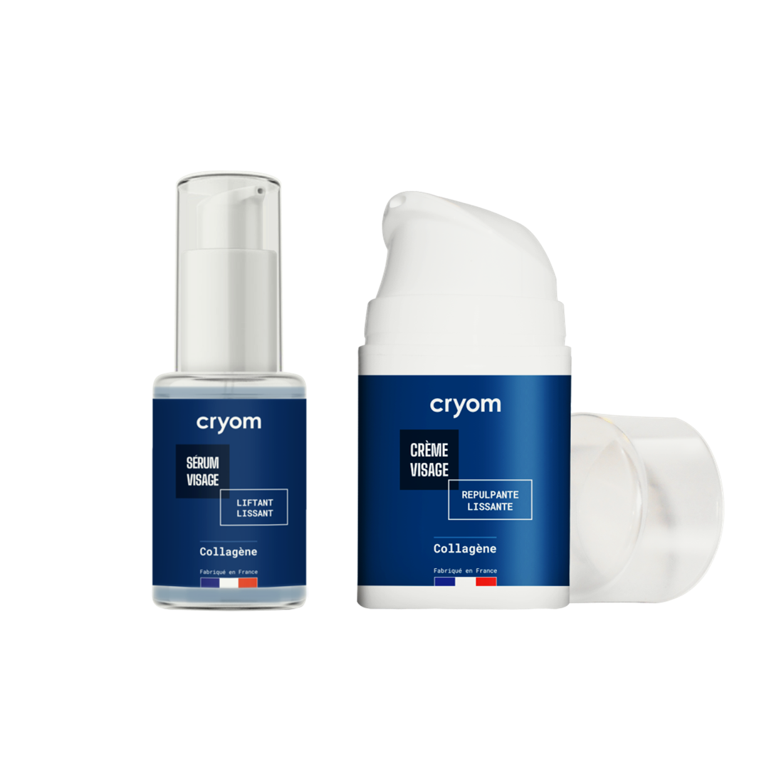 Sérum Visage Au Collagène Facetheory - 30 Ml, Actifs Camomille Et Thé Vert - Neuf, Soin Hydratant De Jour