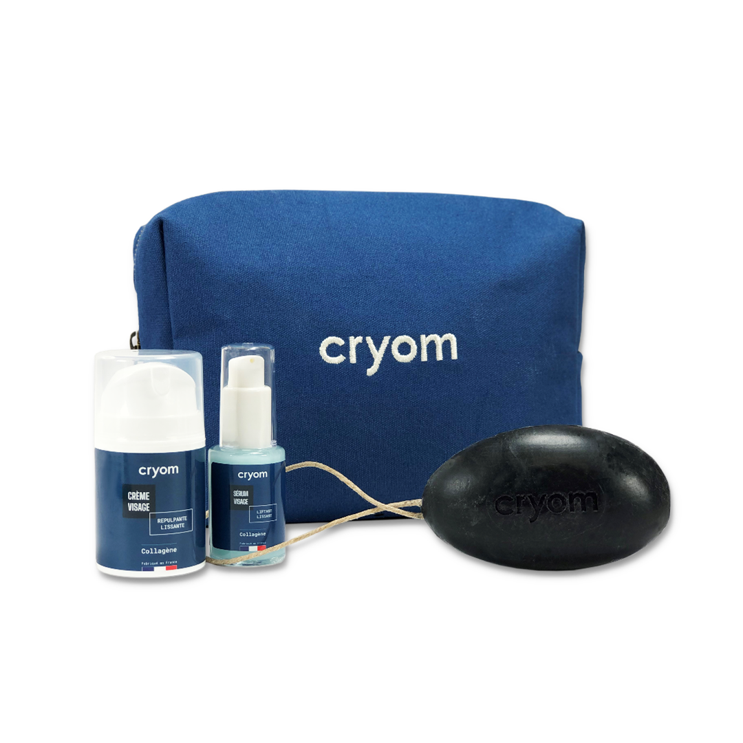 Routine visage BOOSTER de Collagène : sérum + crème - cryom