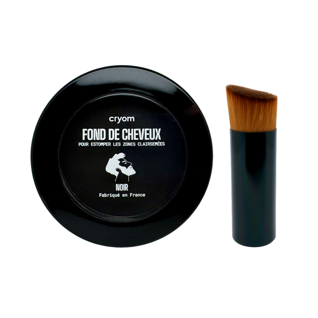 Routine cheveux clairsemés : Fond de Cheveux + Applicateur Kabuki