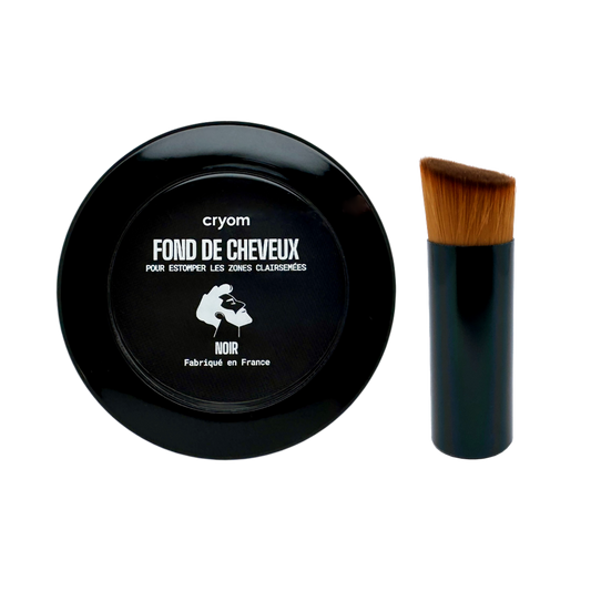 Kit cheveux clairsemés : Correcteur Fond de Cheveux + Applicateur Kabuki