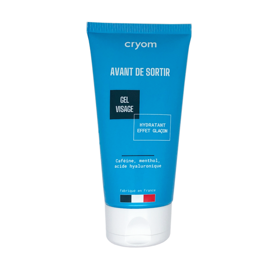 Gel visage hydratant cryo-actif AVANT DE SORTIR