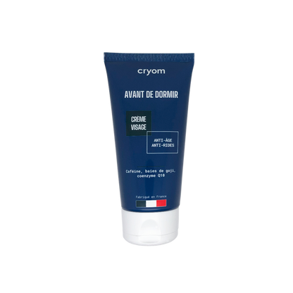 Crème visage anti-âge et anti-rides AVANT DE DORMIR - cryom