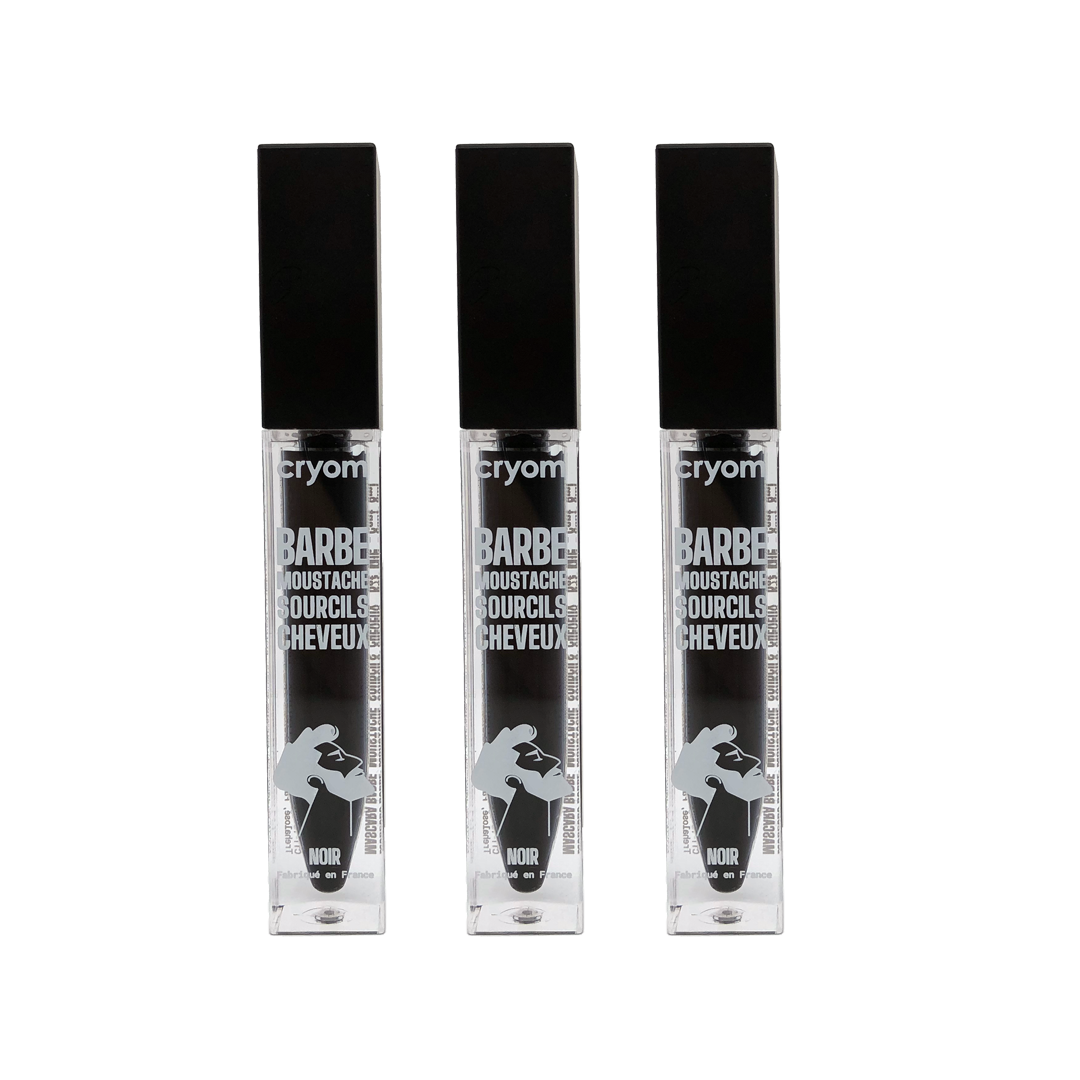 Correcteur de couleur pour barbe, sourcils et cheveux - Lot de 3