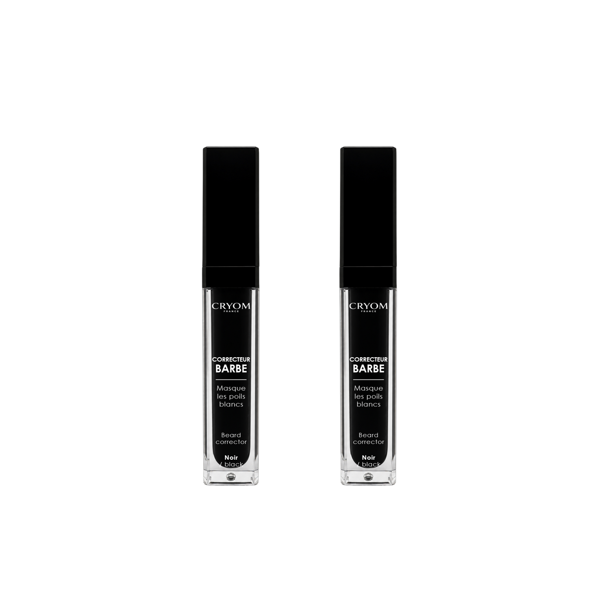 Correcteur de couleur pour barbe, sourcils et cheveux - Lot de 2