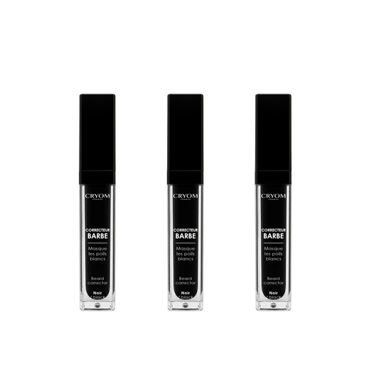 Correcteur de couleur pour barbe, sourcils et cheveux - Lot de 3