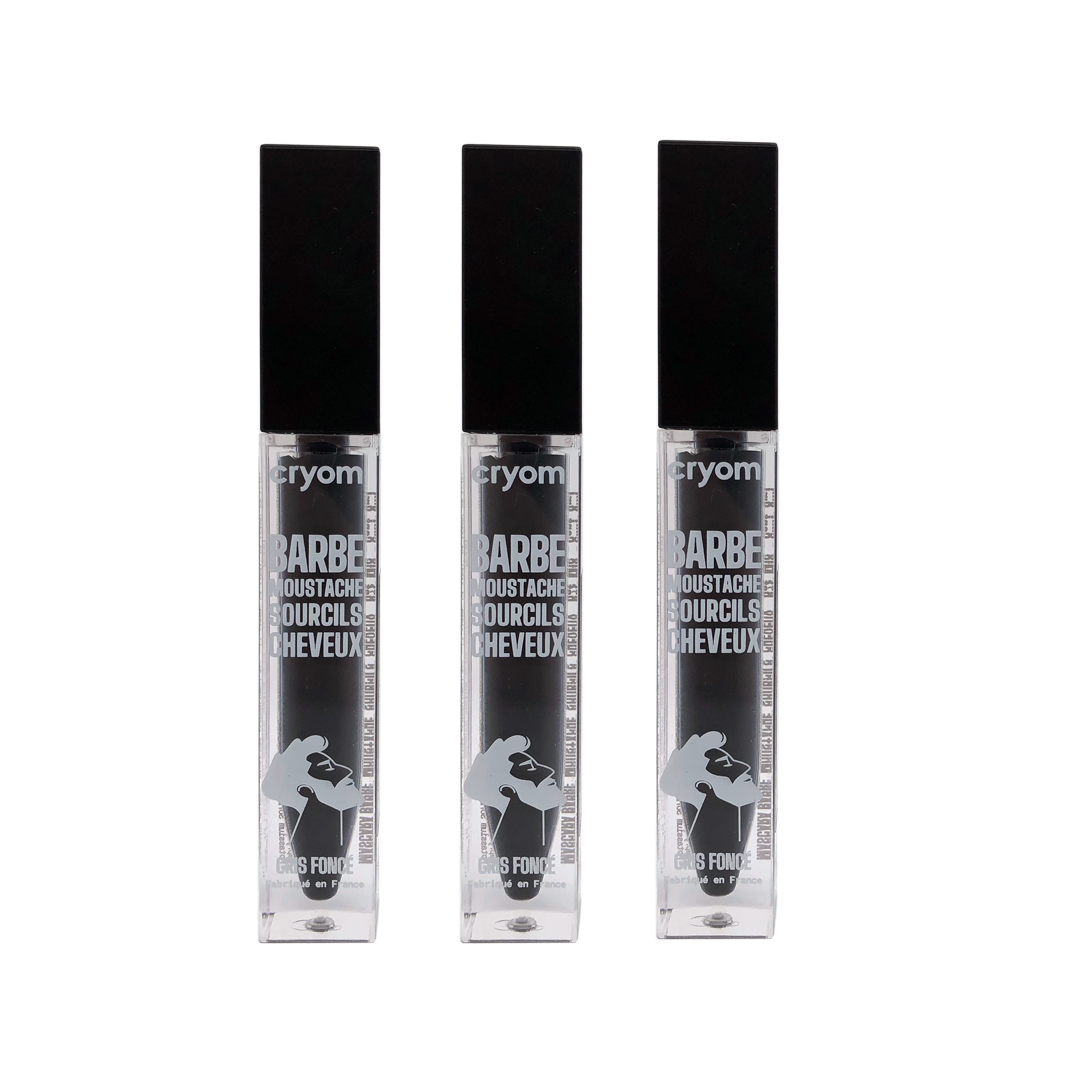 Correcteur de couleur pour barbe, sourcils et cheveux - Lot de 3