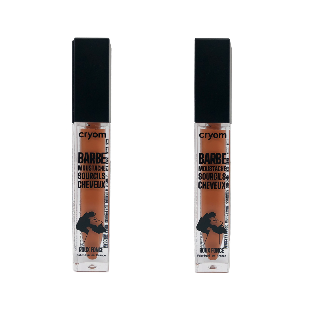 Correcteur de couleur pour barbe, sourcils et cheveux - Lot de 2