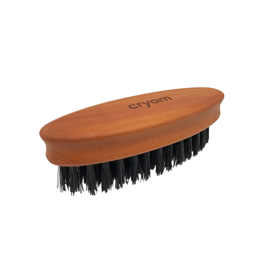 Brosse à barbe de poche, 100% poils de sanglier - cryom