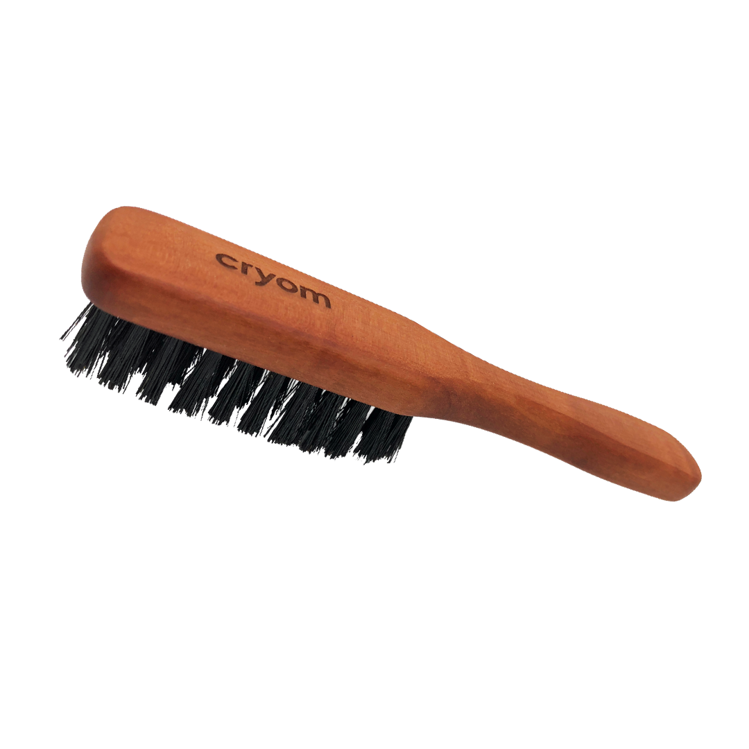 Brosse à barbe de poche, 100% poils de sanglier