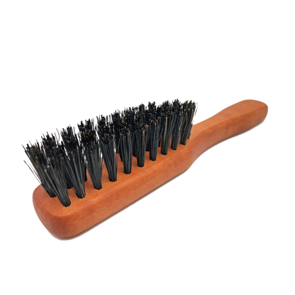 Brosse à barbe de poche, 100% poils de sanglier