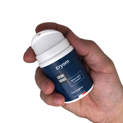 Crème visage BOOSTER de collagène - cryom