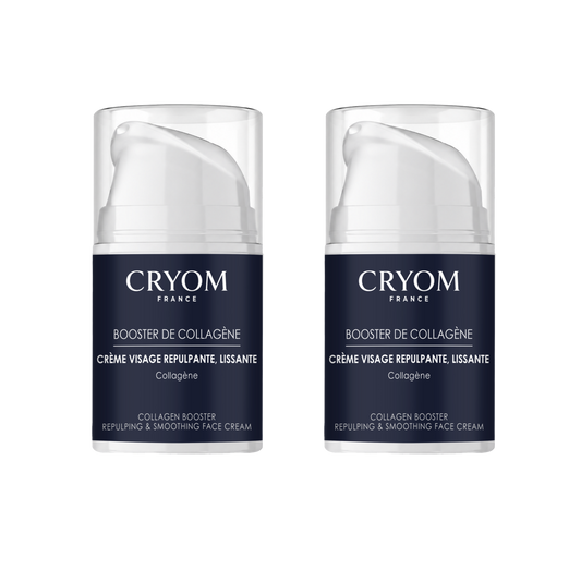 Crème visage BOOSTER de collagène - Lot de 2