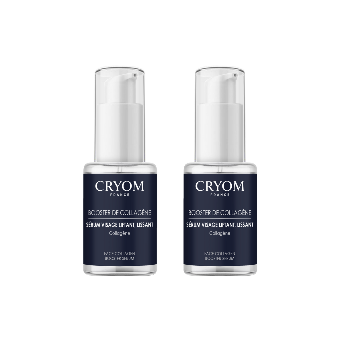 Sérum visage BOOSTER de collagène - Lot de 2
