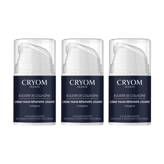 Crème visage BOOSTER de collagène - Lot de 3