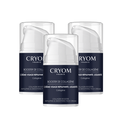 Crème visage BOOSTER de collagène - Lot de 3