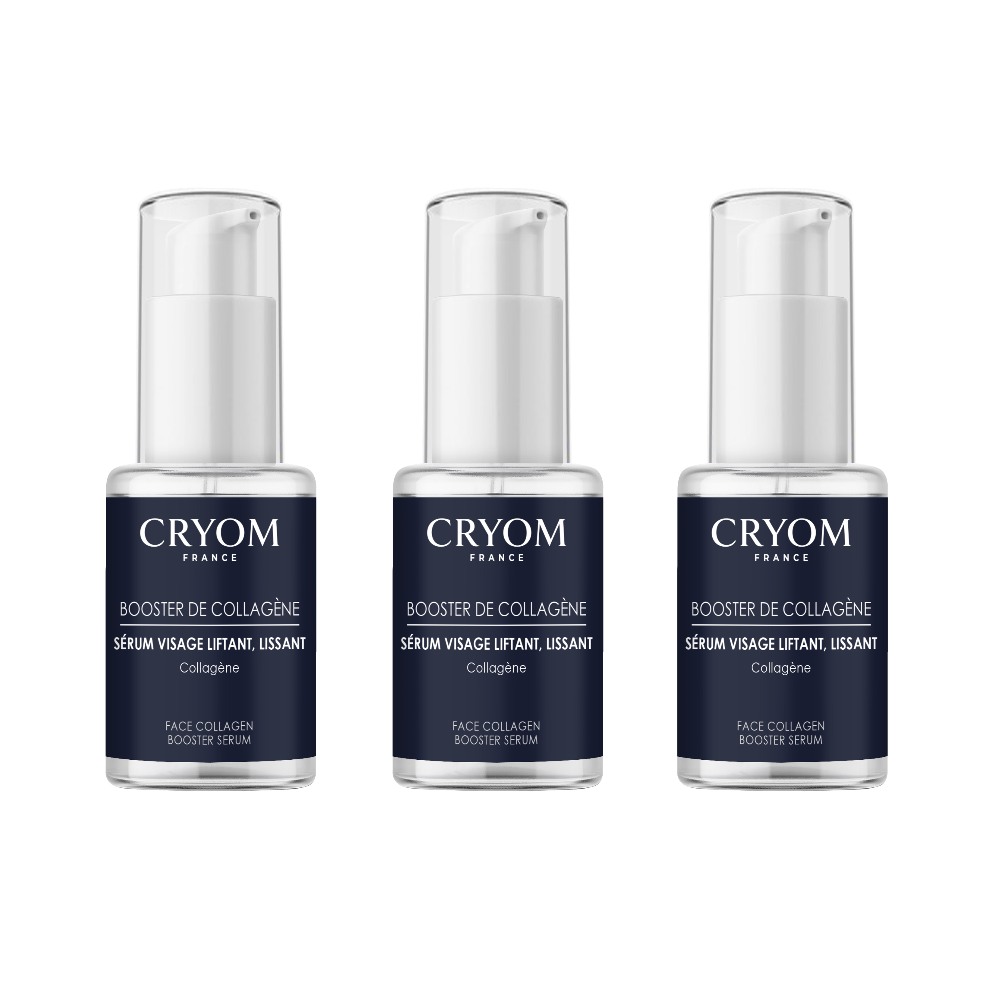 Sérum visage BOOSTER de collagène - Lot de 3
