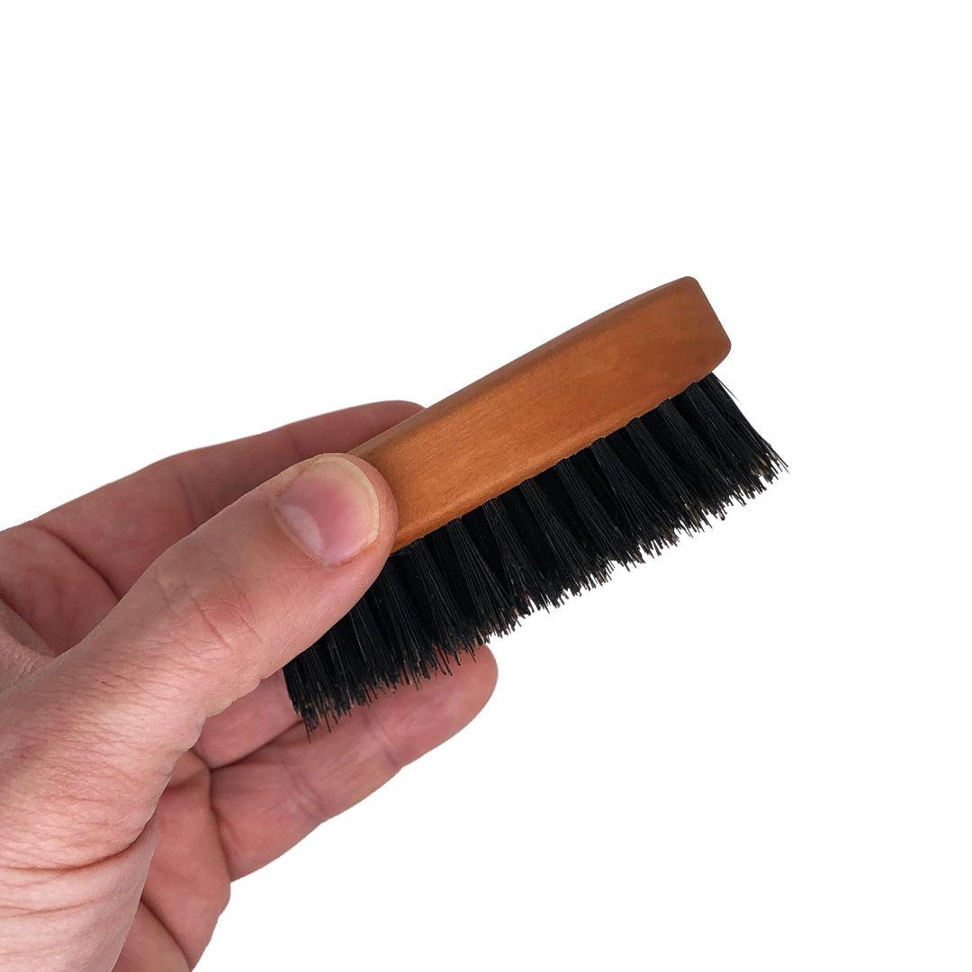 Grande brosse à barbe, 100% poils de sanglier - cryom