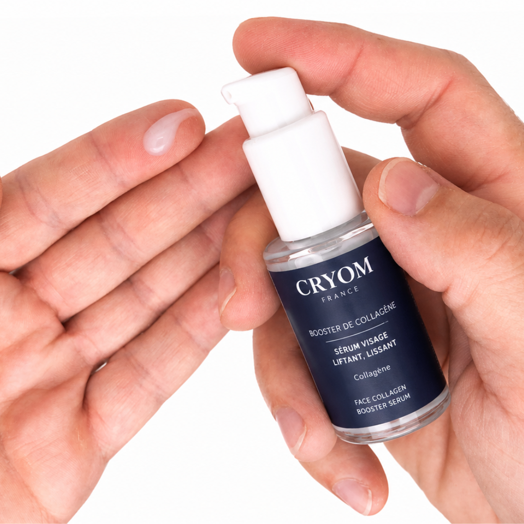 Sérum visage homme anti-âge BOOSTER DE COLLAGÈNE – Liftant et lissant