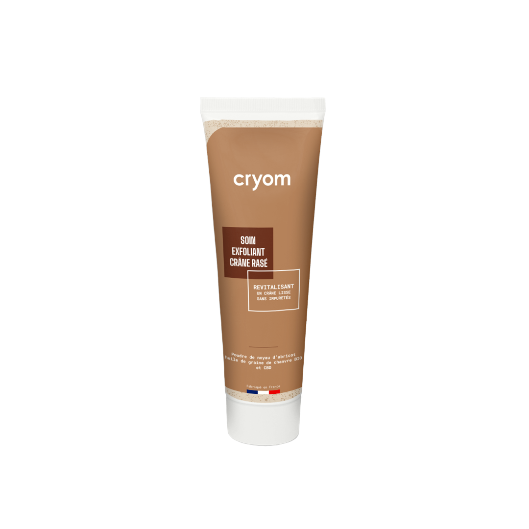 Soin exfoliant pour crâne rasé ou tendu - cryom