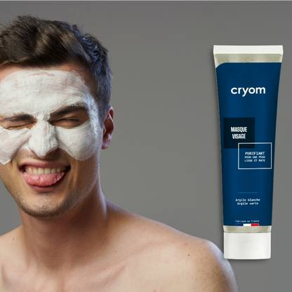 Masque visage purifiant pour une peau lisse et mate - cryom