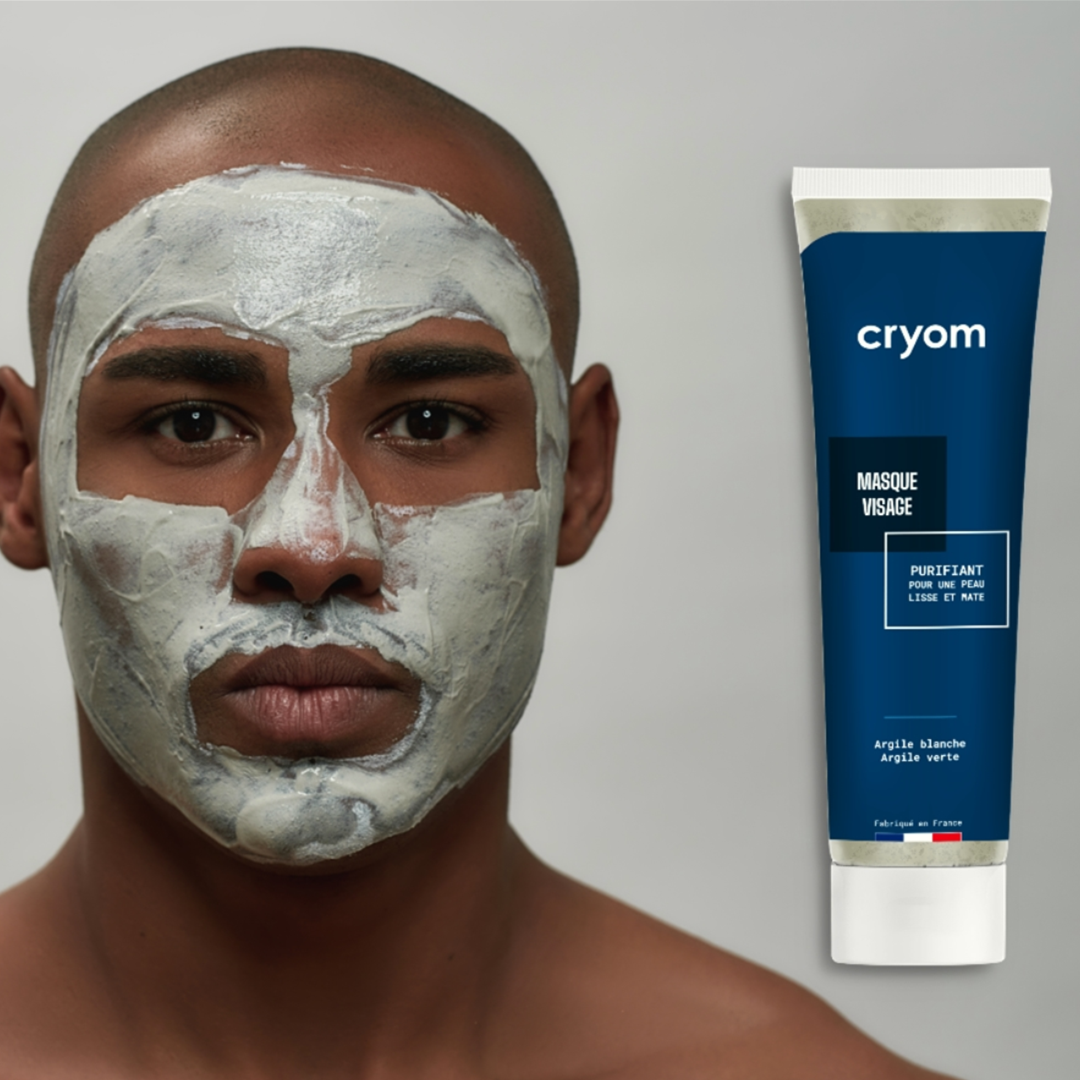 Masque visage purifiant pour une peau lisse et mate - cryom