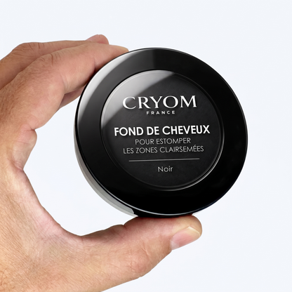 Fond de cheveux pour estomper les zones clairsemées
