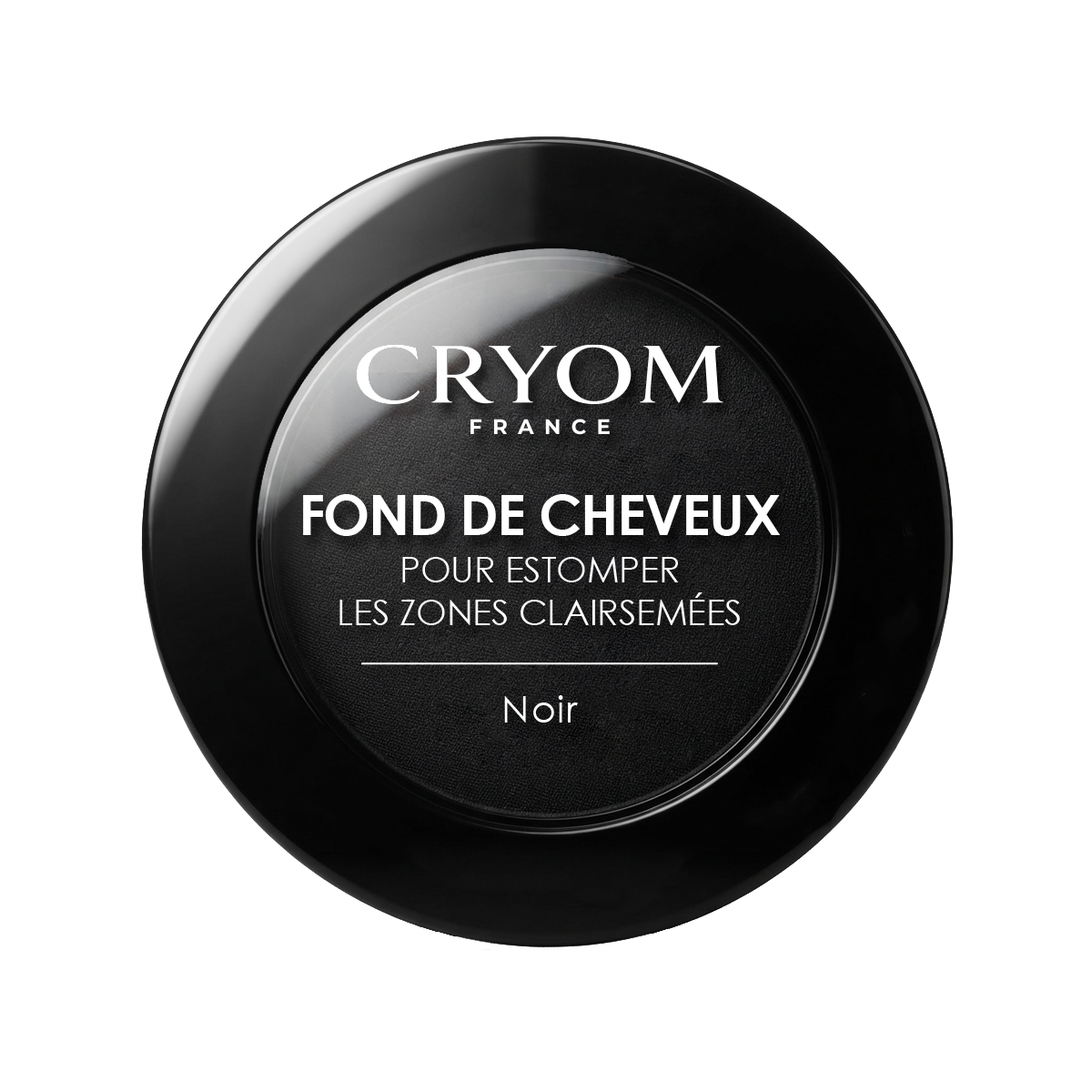 Fond de cheveux pour estomper les zones clairsemées