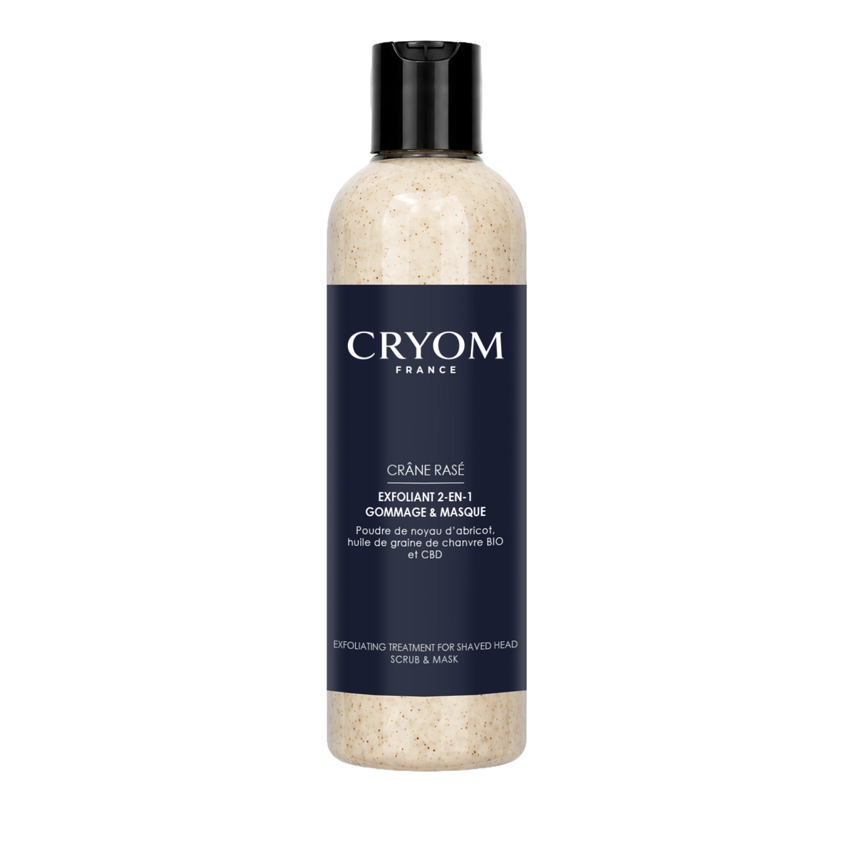 Routine du crâne rasé ou chauve – Exfoliant, huile & éponge Konjac