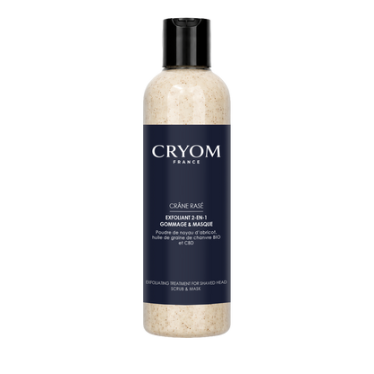 Routine du crâne rasé ou chauve – Exfoliant, huile & éponge Konjac