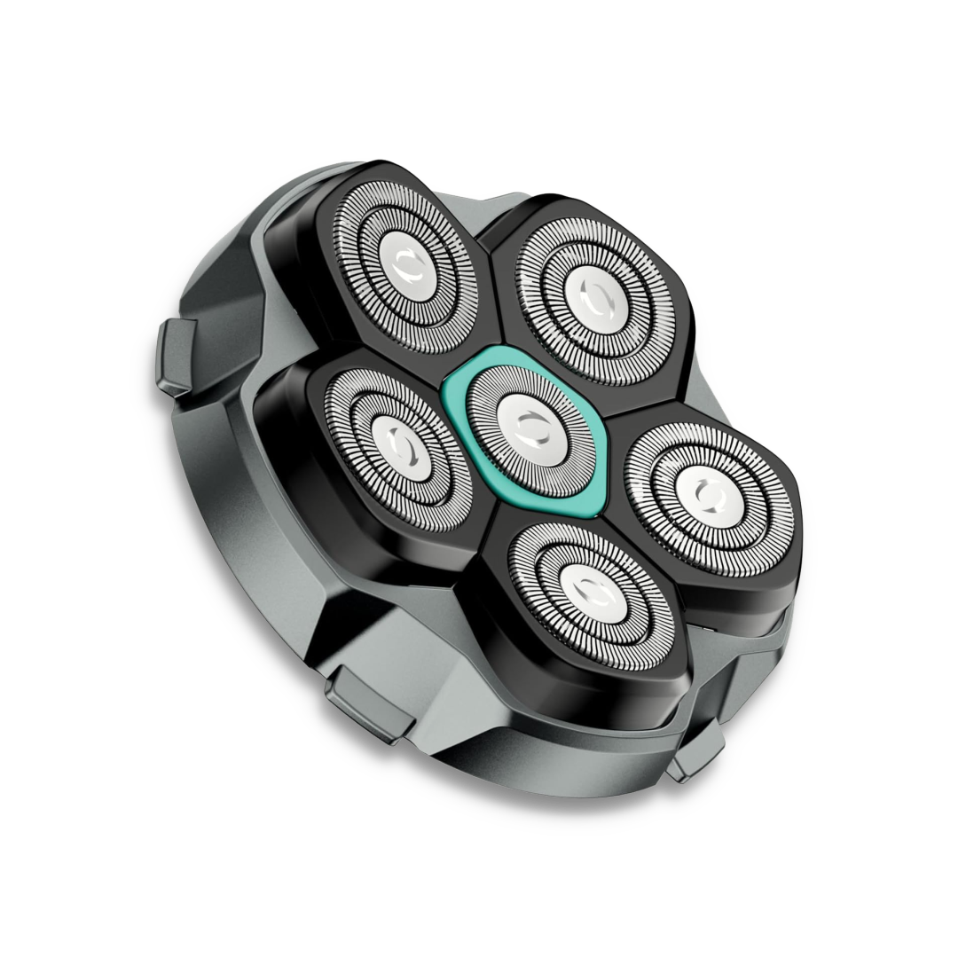 Bloc de rechange 6 têtes pour rasoir électrique pour crâne chauve ou rasé - Sélection CRYOM-KENSEN