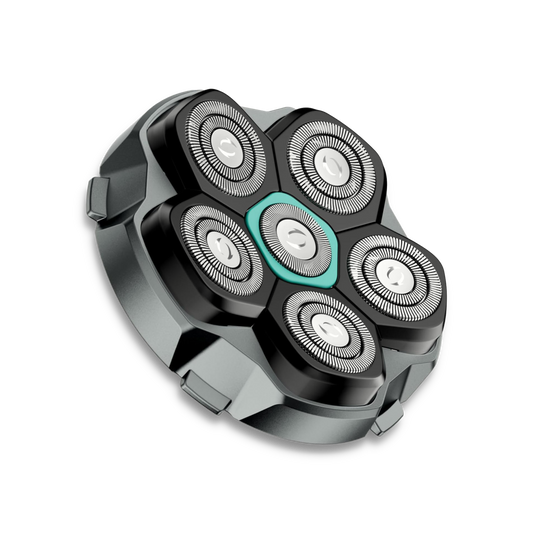 Bloc de rechange 6 têtes pour rasoir électrique pour crâne chauve ou rasé - Sélection CRYOM-KENSEN