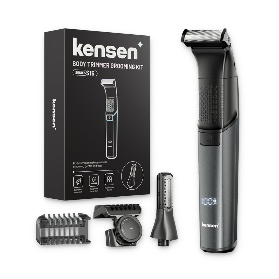 Tondeuse électrique corps, barbe et parties intimes pour Hommes - Sélection CRYOM-KENSEN