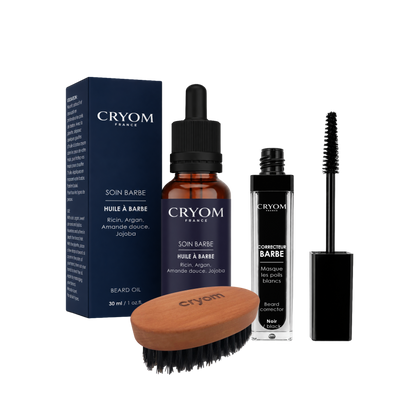 Kit d'entretien pour Barbes Longues – Correcteur, Huile & Brosse à Barbe
