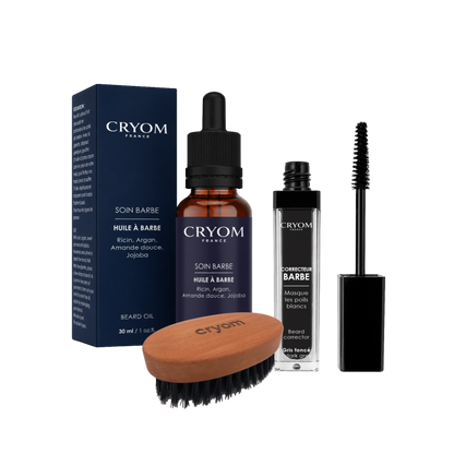 Kit d'entretien pour Barbes Longues – Correcteur, Huile & Brosse à Barbe