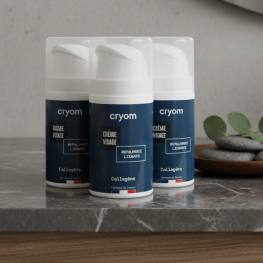 Crème visage BOOSTER de collagène - Lot de 3