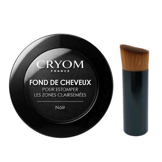 Kit cheveux clairsemés : Correcteur Fond de Cheveux + Applicateur Kabuki