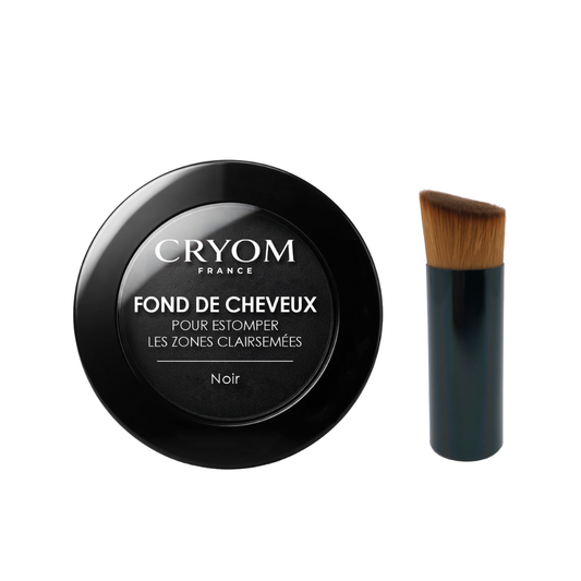Kit cheveux clairsemés : Correcteur Fond de Cheveux + Applicateur Kabuki